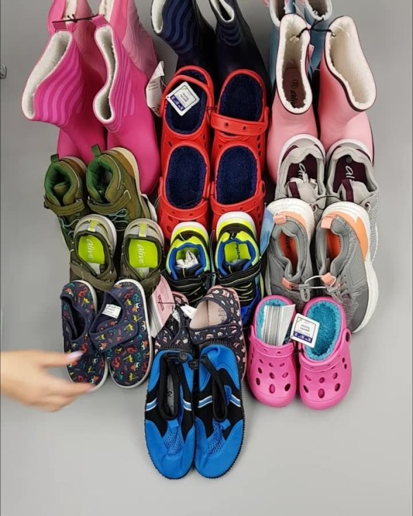 Фотография  853 - Обувь ALDI дети лето#10 кг, ЛОТ №4453 оптом в Орле и Орловской области