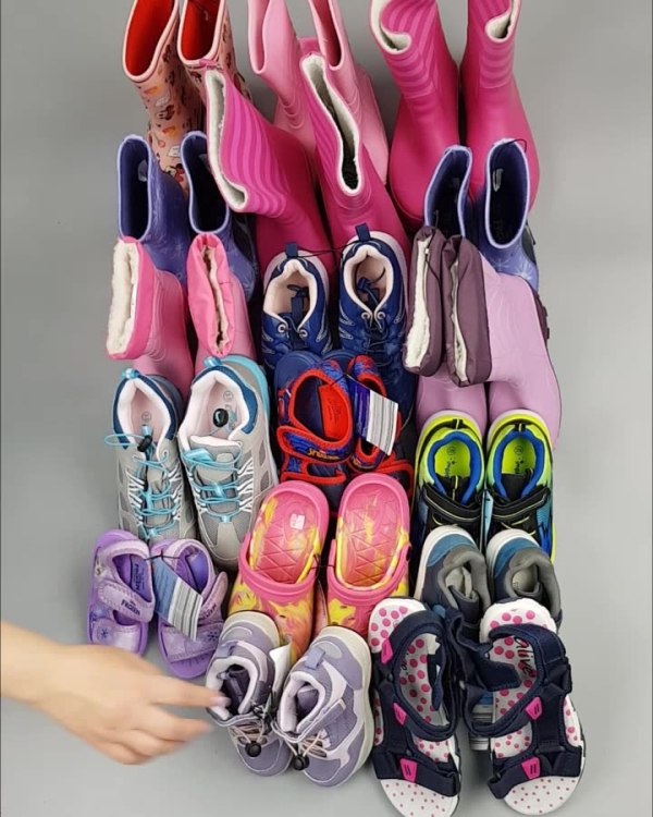 Фотография  384 - Обувь ALDI дети лето#10 кг, ЛОТ №4454 оптом в Орле и Орловской области