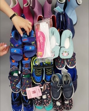 Фотография  523 - Обувь ALDI дети лето#10 кг, ЛОТ №4455 оптом в Орле и Орловской области