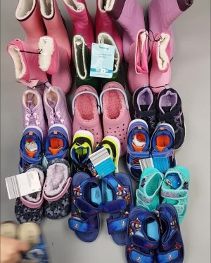 Фотография  125 - Обувь ALDI дети лето#10 кг, ЛОТ №4456 оптом в Орле и Орловской области