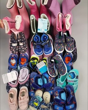 Фотография  548 - Обувь ALDI дети лето#10 кг, ЛОТ №4456 оптом в Орле и Орловской области