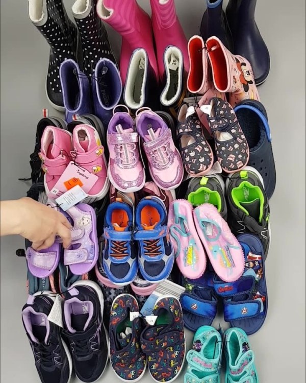 Фотография  548 - Обувь ALDI дети лето#10 кг, ЛОТ №4457 оптом в Орле и Орловской области