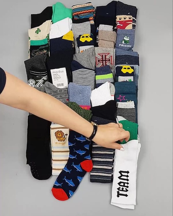 Фотография  841 - Носки дети СТОК зима#5 кг, ЛОТ №4870 оптом в Орле и Орловской области