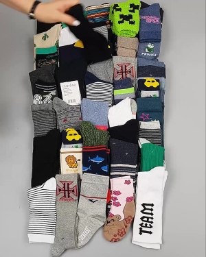 Фотография  955 - Носки дети СТОК зима#5 кг, ЛОТ №4870 оптом в Орле и Орловской области