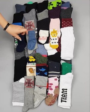 Фотография 302 - Носки дети СТОК зима#5 кг, ЛОТ №4870 оптом в Орле и Орловской области