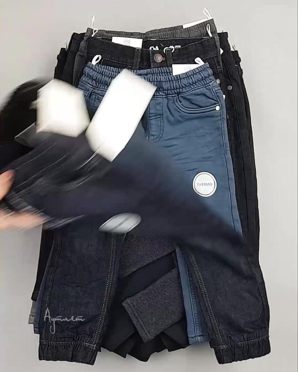 Фотография  610 - Брюки, джинсы дети C&A #5 кг, ЛОТ №5459 оптом в Орле и Орловской области