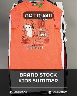 Купить BRAND STOCK Kids Summer#10 кг, ЛОТ №5811 оптом в Орле и Орловской области