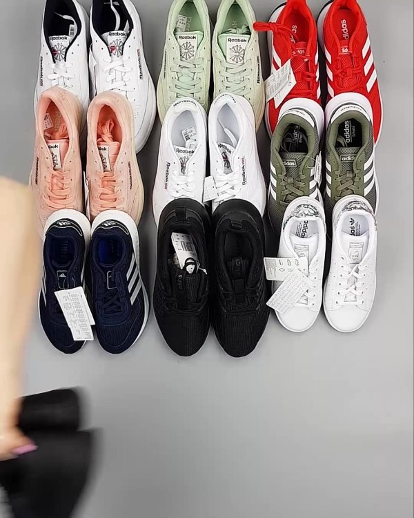 Фотография  992 - Кроссовки Adidas+Reebok#15 шт, ЛОТ №6145 оптом в Орле и Орловской области