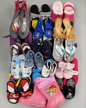 Фотография  974 - Обувь детская СТОК Summer#6,45 кг, ЛОТ №6193 оптом в Орле и Орловской области