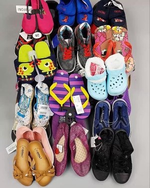 Фотография  913 - Обувь детская СТОК Summer#7,85 кг, ЛОТ №6196 оптом в Орле и Орловской области