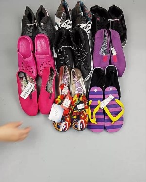 Фотография  500 - Обувь детская СТОК Summer#6,15 кг, ЛОТ №6197 оптом в Орле и Орловской области