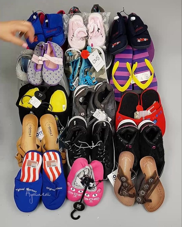 Фотография  298 - Обувь детская СТОК Summer#6,3 кг, ЛОТ №6198 оптом в Орле и Орловской области