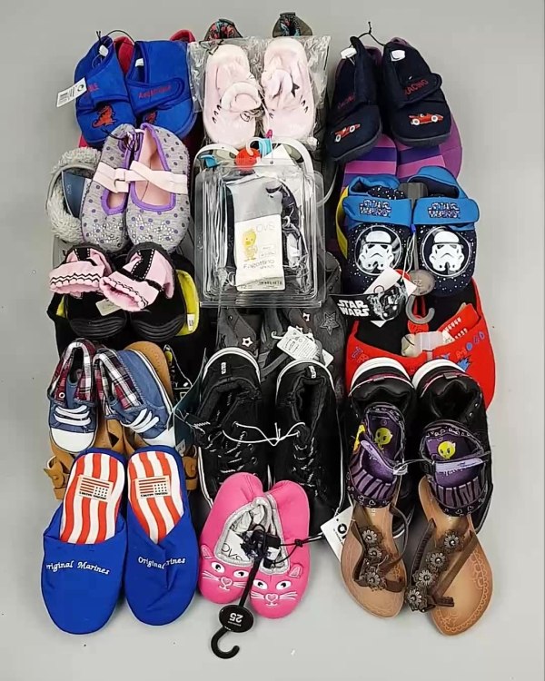 Фотография  388 - Обувь детская СТОК Summer#6,3 кг, ЛОТ №6198 оптом в Орле и Орловской области