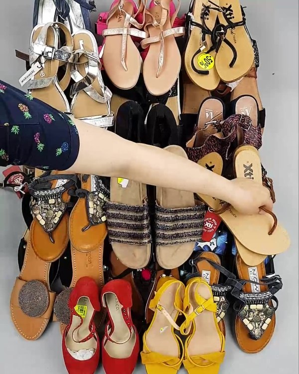 Фотография  963 - Обувь босоножки#11,2 кг, ЛОТ №6362 оптом в Орле и Орловской области