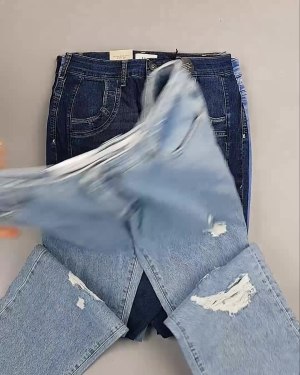 Фотография  870 - Джинсы женские Дания#10 кг, ЛОТ №6762 оптом в Орле и Орловской области