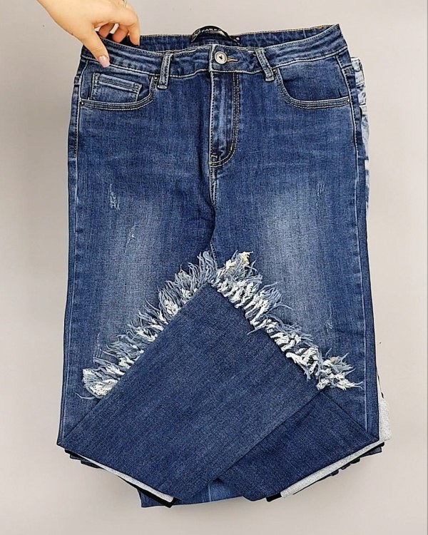 Фотография  296 - Cream Джинсы женские#25 кг оптом в Орле и Орловской области