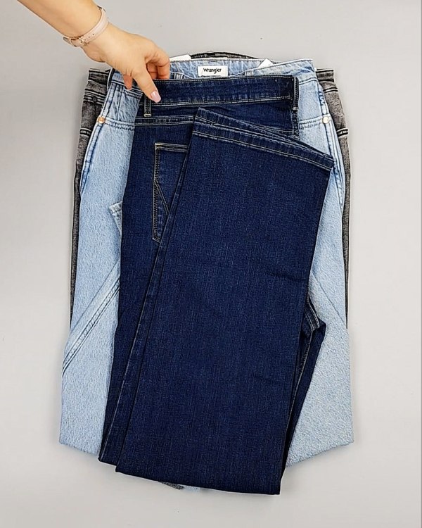 Фотография  149 - Джинсы WRANGLER м/ж#8,1 кг, ЛОТ №7011 оптом в Орле и Орловской области