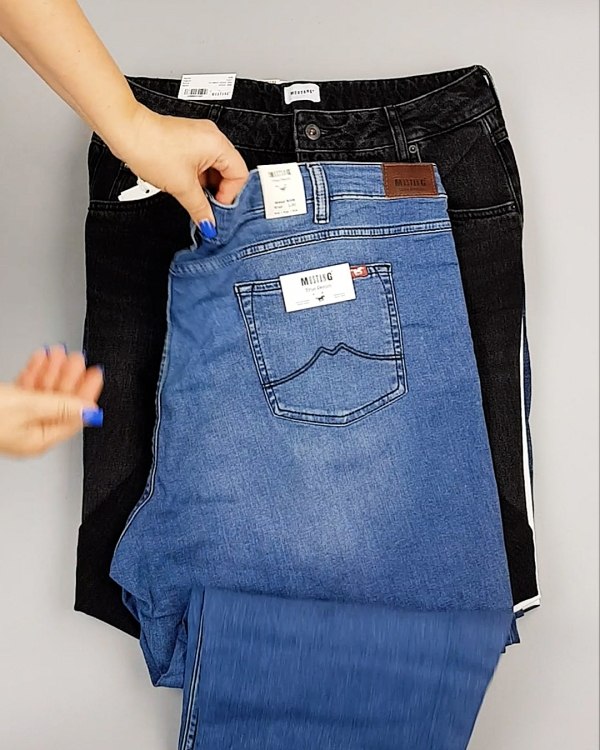 Фотография  588 - Джинсы MUSTANG м/ж#5 кг, ЛОТ №6960 оптом в Орле и Орловской области