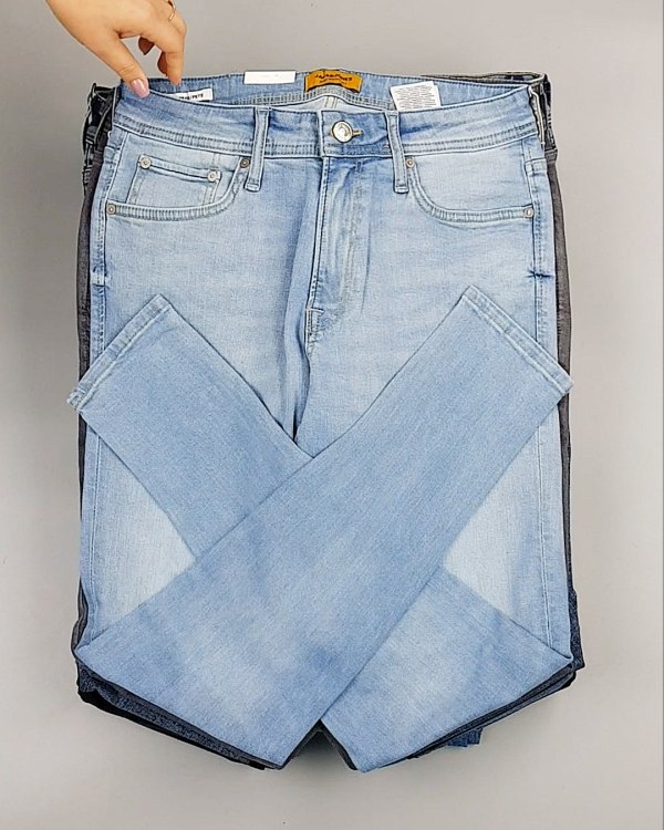 Фотография  204 - Джинсы JACK JONES 094#10 кг, ЛОТ №6977 оптом в Орле и Орловской области