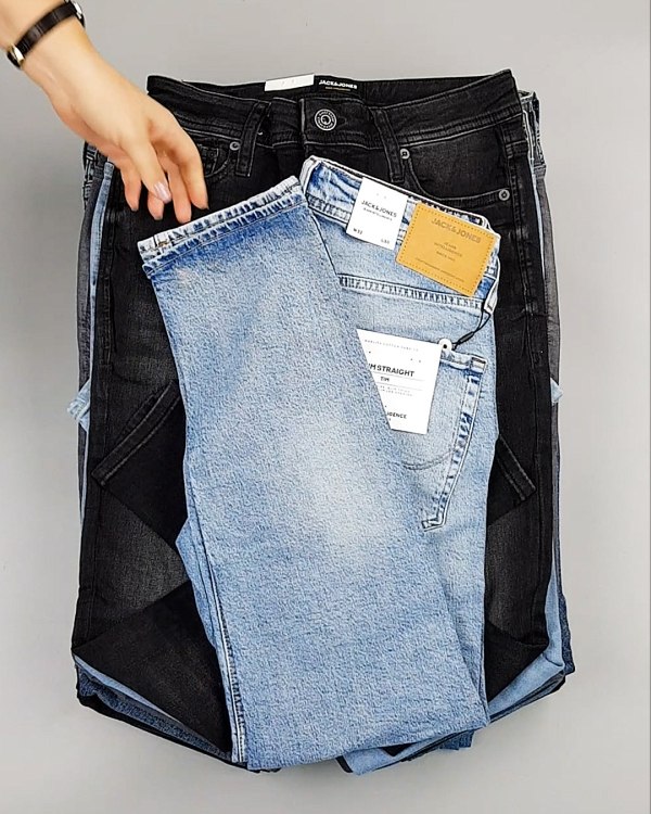 Фотография  594 - Джинсы JACK JONES 094#10 кг, ЛОТ №6977 оптом в Орле и Орловской области