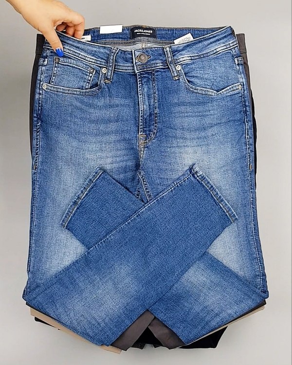 Фотография  506 - Брюки + джинсы JACK JONES 094#10 кг, ЛОТ №6962 оптом в Орле и Орловской области