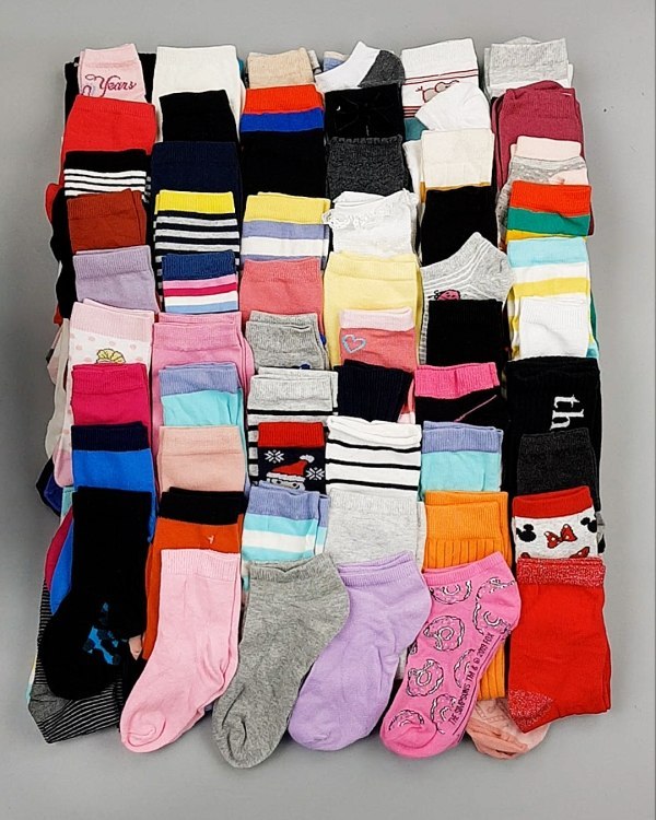 Фотография  882 - Носки дети СТОК лето#5 кг, ЛОТ №6993 оптом в Орле и Орловской области