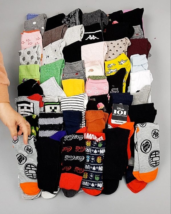 Фотография  339 - Носки дети СТОК зима#5 кг, ЛОТ №6989 оптом в Орле и Орловской области