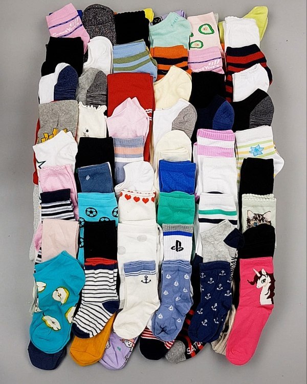 Фотография  768 - Носки дети СТОК лето#5 кг, ЛОТ №6992 оптом в Орле и Орловской области