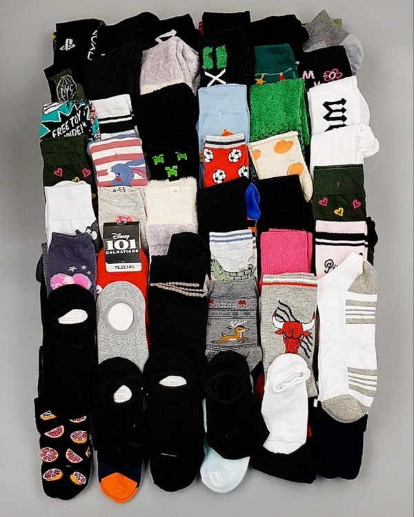 Фотография  649 - Носки дети СТОК зима#5 кг, ЛОТ №6988 оптом в Орле и Орловской области