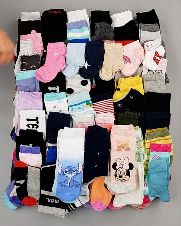 Фотография  751 - Носки дети СТОК лето#5 кг, ЛОТ №6993 оптом в Орле и Орловской области