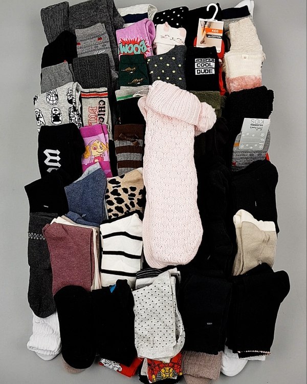 Фотография  940 - Носки дети СТОК зима#5 кг, ЛОТ №6986 оптом в Орле и Орловской области