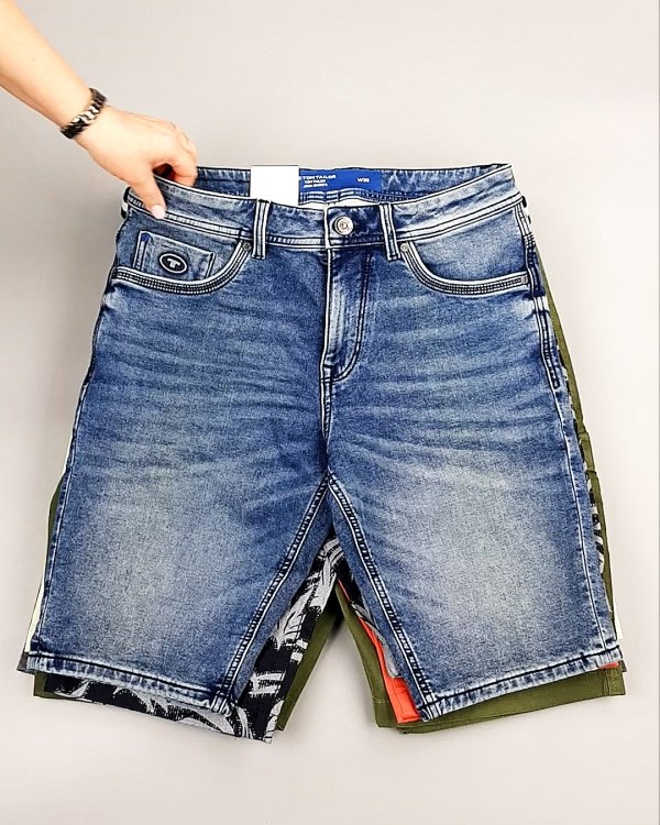 Фотография  582 - Шорты мужские TOM TAILOR 124#3,75 кг, ЛОТ №7602 оптом в Орле и Орловской области