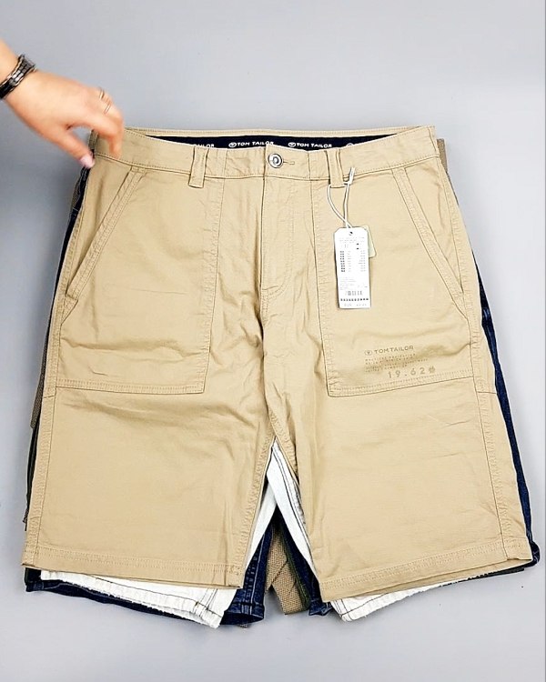 Фотография  289 - Шорты мужские TOM TAILOR 124#3,75 кг, ЛОТ №7600 оптом в Орле и Орловской области