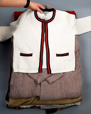 Фотография  508 - Кардиганы СТОК CAN 084#7 кг, ЛОТ №7672 оптом в Орле и Орловской области