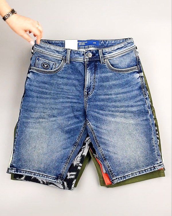 Фотография  358 - Шорты мужские TOM TAILOR 124#3,8 кг оптом в Орле и Орловской области