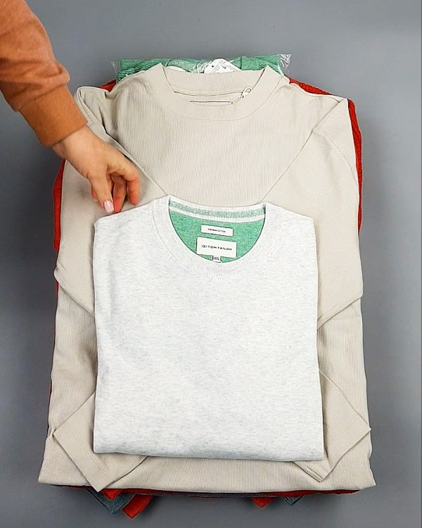 Фотография  318 - Джемпера легкие мужские TOM TAILOR 124#8,7 кг, ЛОТ №7606 оптом в Орле и Орловской области