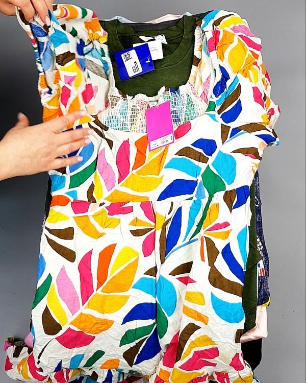 Фотография  634 - AMAZON mix жен лето 015#15 кг, ЛОТ №7723 оптом в Орле и Орловской области