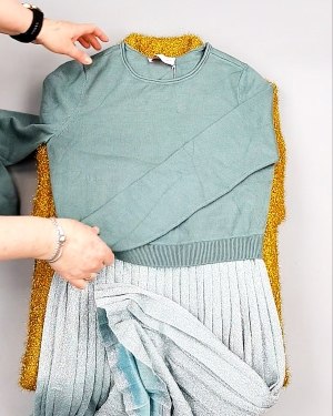 Фотография  548 - Платья СТОК CAN зима 084#7 кг, ЛОТ №7824 оптом в Орле и Орловской области