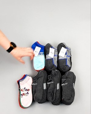 Фотография  575 - Носки дети лето CAN 084#5 кг, ЛОТ №8001 оптом в Орле и Орловской области