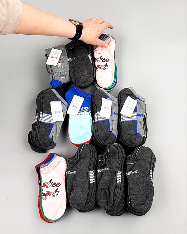 Фотография  908 - Носки дети лето CAN 084#5 кг, ЛОТ №8001 оптом в Орле и Орловской области