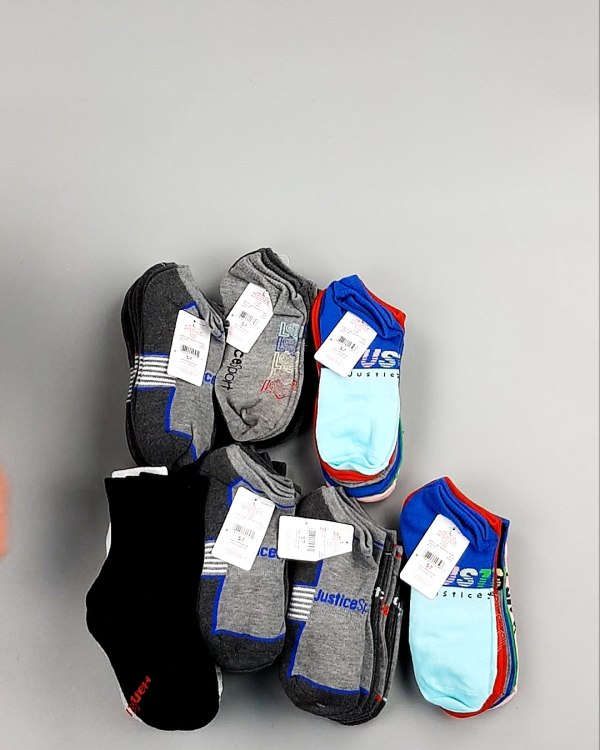 Фотография  634 - Носки дети лето CAN 084#5 кг, ЛОТ №8000 оптом в Орле и Орловской области