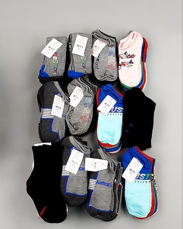 Фотография  230 - Носки дети лето CAN 084#5 кг, ЛОТ №8000 оптом в Орле и Орловской области