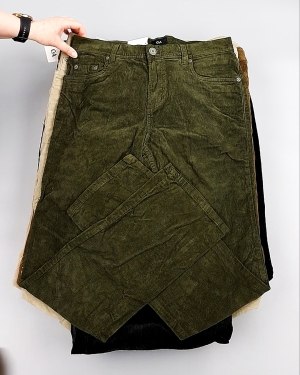 Фотография  898 - Брюки вельветовые м/ж C&A 025#10 кг, ЛОТ №8031 оптом в Орле и Орловской области