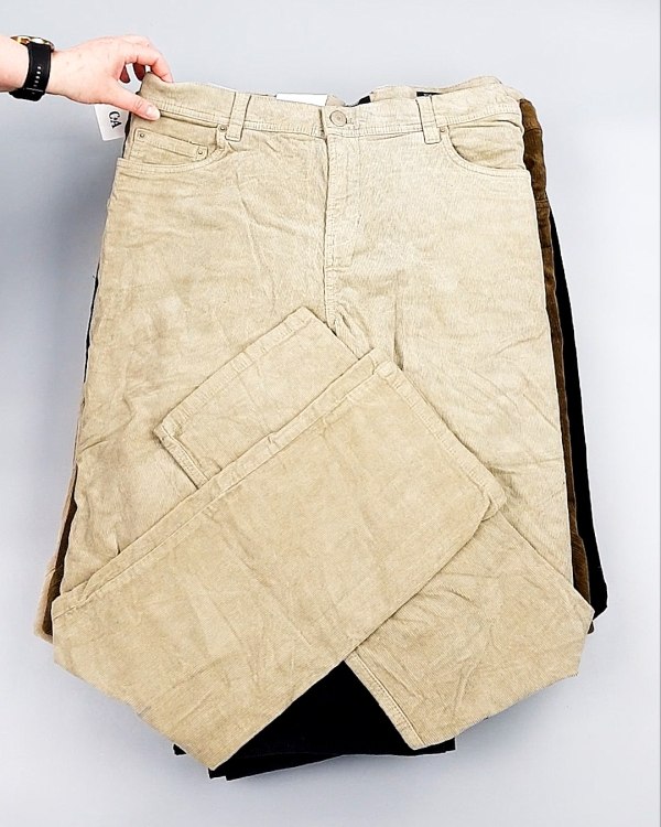 Фотография  357 - Брюки вельветовые м/ж C&A 025#10 кг, ЛОТ №8031 оптом в Орле и Орловской области