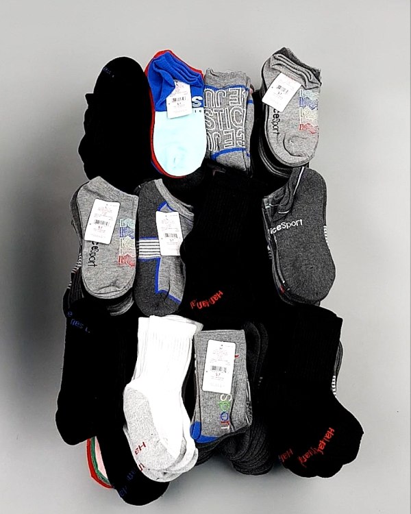 Фотография  592 - Носки дети лето CAN 084#5 кг, ЛОТ №8001 оптом в Орле и Орловской области