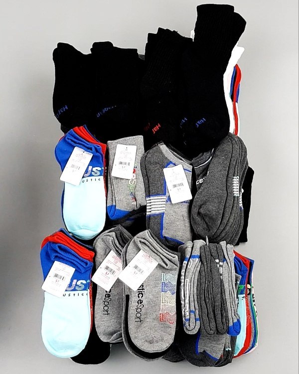 Фотография  555 - Носки дети лето CAN 084#5 кг, ЛОТ №8000 оптом в Орле и Орловской области