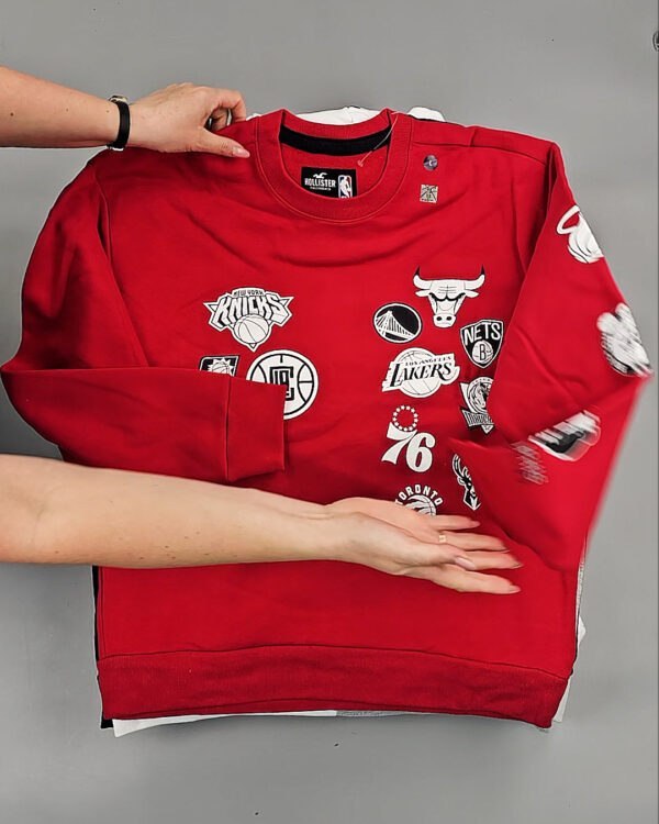 Фотография  496 - Толстовки муж HOLLISTER SW#10 кг, ЛОТ №8588 оптом в Орле и Орловской области