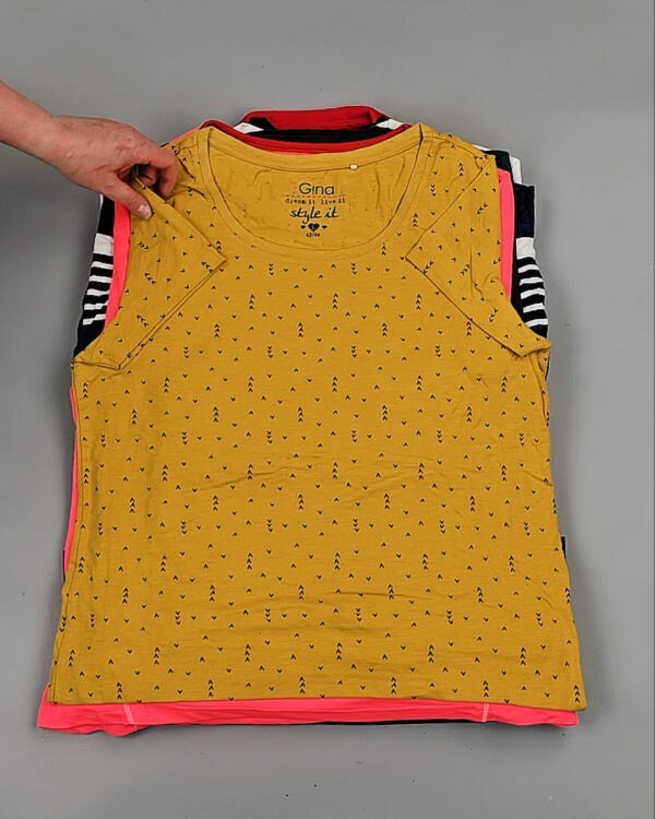 Фотография  838 - Футболки м/ж Cr+Ex#8 кг, ЛОТ № ВК0101 оптом в Орле и Орловской области