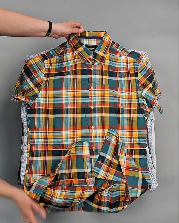 Фотография  733 - Рубашки к/р#25 кг, ЛОТ № ВК0095 оптом в Орле и Орловской области