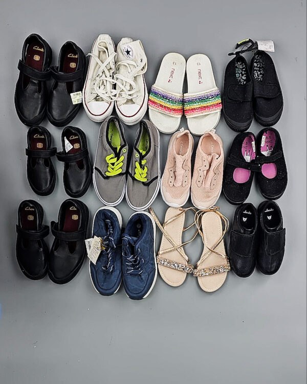 Фотография  998 - Обувь лето дети крем+экстра (SHOES Summer kids Cream+Extra)#15 кг, ЛОТ № ВК0119 оптом в Орле и Орловской области